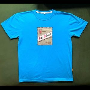 SAN MIGUEL BEER LOGO T-SHIRT MY PHILIPPINES MEN'S MEDIUM
